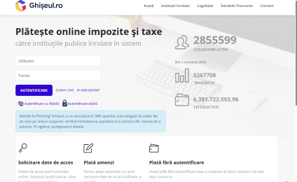 În atenția persoanelor care nu au achitat taxele și impozitele locale